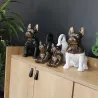 Statuette chien bouledogue en céramique Zoya