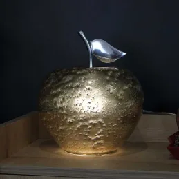 Lampe à poser en verre pomme Manzana