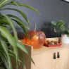 Lampe à poser en verre pomme Manzana