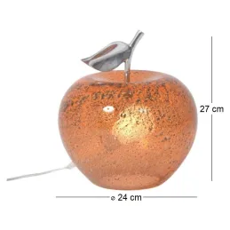 Lampe à poser en verre pomme Manzana