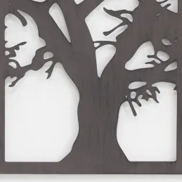 Triptyque Arbre de vie Métal Baobab