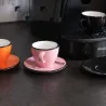 Set 6 tasses et sous tasses expresso Brasserie Bistrot (Lot de 6)