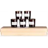 Coffret de 5 bougies parfumées Intemporels