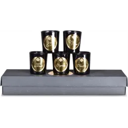 Coffret de 5 bougies parfumées Essentiels