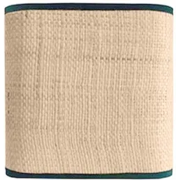 Abat-jour carré pour applique en raphia Germain