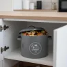 Poubelle de cuisine à compost ronde 6 litres