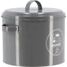 Poubelle de cuisine à compost ronde 6 litres
