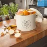 Poubelle de cuisine à compost ronde 6 litres