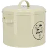 Poubelle de cuisine à compost ronde 6 litres