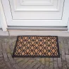 Paillasson en fibres de coco et caoutchouc 60 x 40 cm