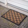 Paillasson en fibres de coco et caoutchouc 60 x 40 cm