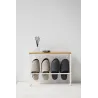 Etagère à chaussures en métal Tower