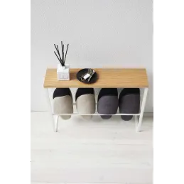 Etagère à chaussures en métal Tower