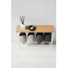 Etagère à chaussures en métal Tower