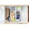Set de 2 boîtes de rangement empilables Tower