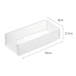 Set de 2 boîtes de rangement empilables Tower