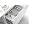Set de 2 boîtes de rangement empilables Tower