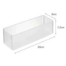 Set de 2 boîtes de rangement empilables Tower