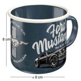Mug publicitaire en métal émaillé 360 ml