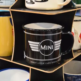 Mug publicitaire en métal émaillé 360 ml