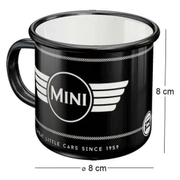 Mug publicitaire en métal émaillé 360 ml
