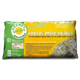 Paillis de miscanthus 5kg