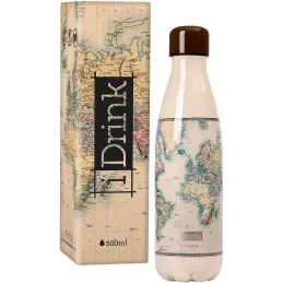 Bouteille isotherme décorée 500 ml
