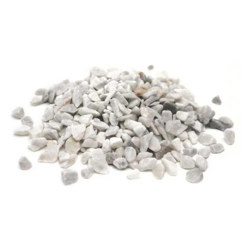Graviers marbre concassé blanc carrare 10kg