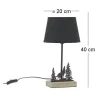 Lampe en métal montagne