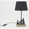 Lampe en métal montagne