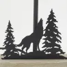 Lampe en métal montagne
