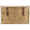 Malle en osier buff brun L62