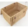 Malle en osier buff brun L62