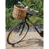 Panier vélo en osier 