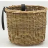 Panier vélo en osier 