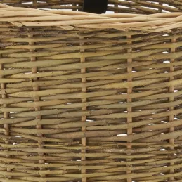 Panier vélo en osier 