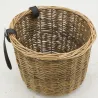 Panier vélo en osier 