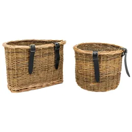 Panier vélo en osier 