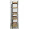Etagère 5 niveaux en bois et métal