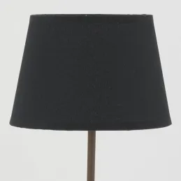 Lampe en métal Cerf avec abat-jour noir