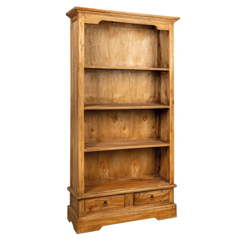 Etagère en acajou naturel