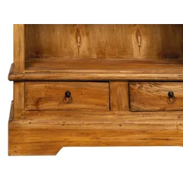 Etagère en acajou naturel
