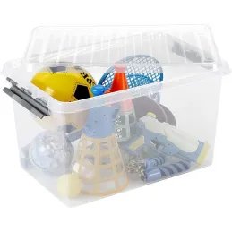 Boîte de rangement en plastique Q-line