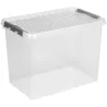 Boîte de rangement en plastique Q-line