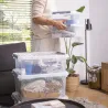Boîte de rangement en plastique Q-line