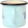 Tasse en émail coloré Décors