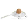 Coffret coquetier avec cuillère
