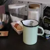 Pichet gradué en émail 1 litre