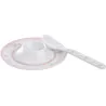 Coffret coquetier avec cuillère