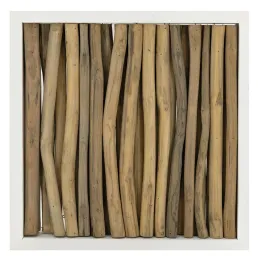 Décor mural branches de teck